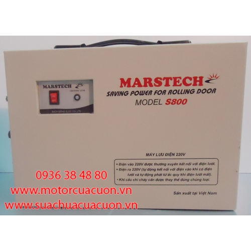 Lưu điện cửa cuốn Marstech 600 - Sửa Chữa Cửa Cuốn Tại Hà Nội